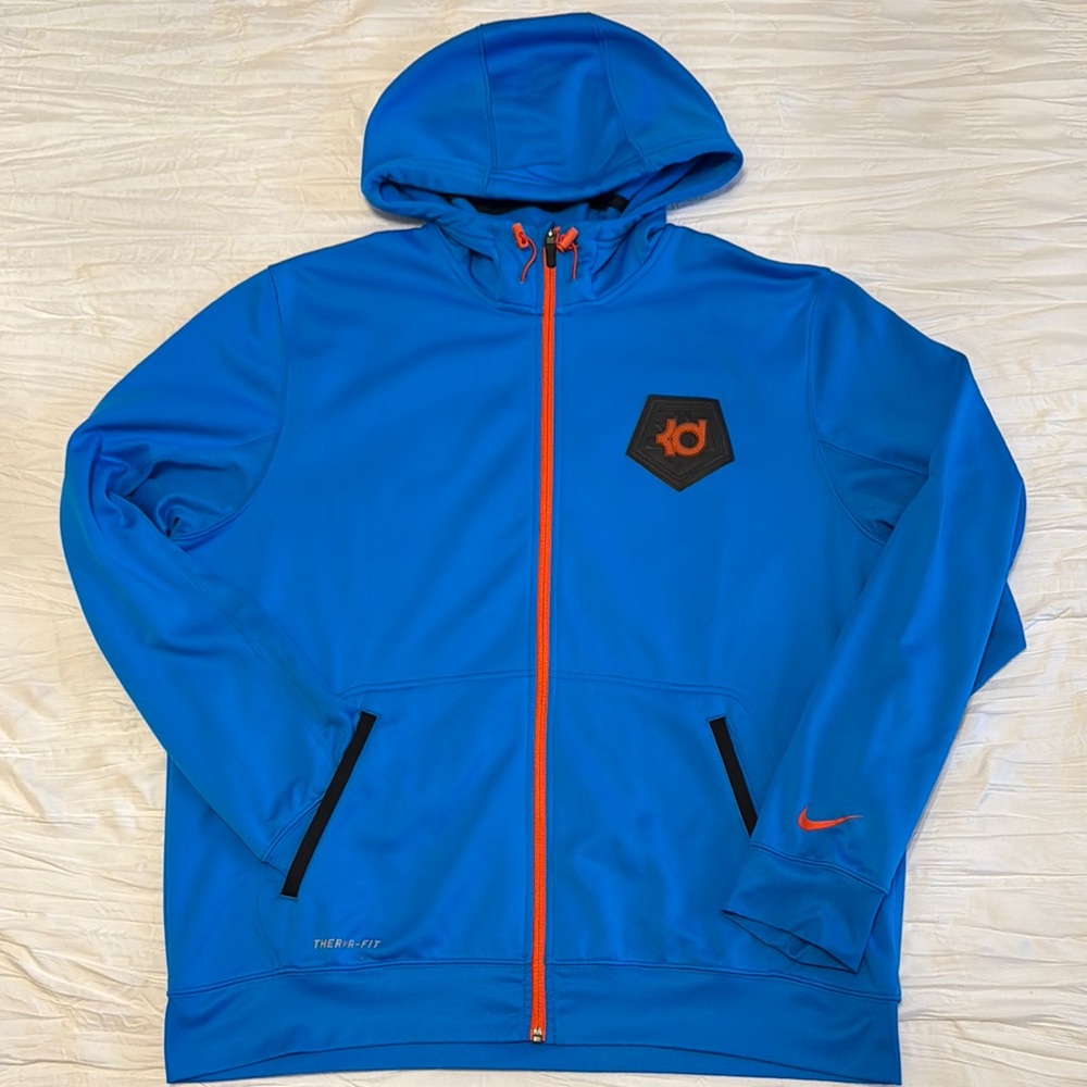 Nike Blue Hooded Jacket